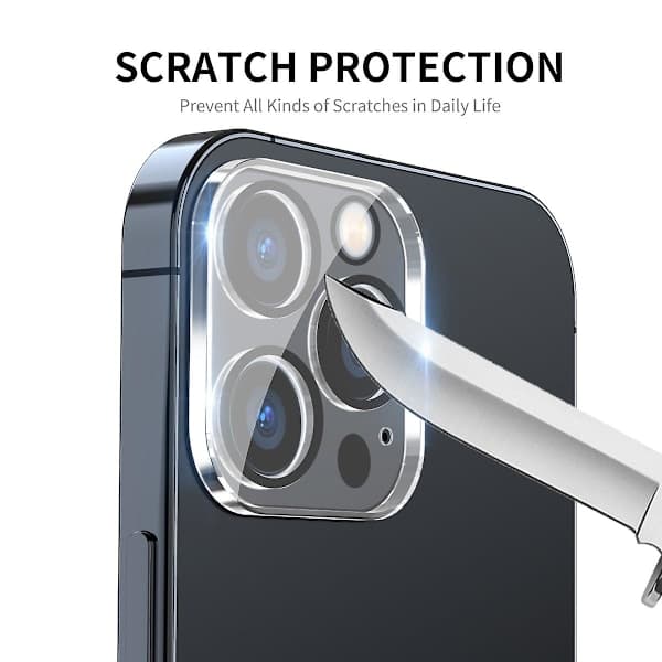 2 kpl Kameralinssisuoja iPhone 13 Pro / 13 Pro Max -puhelimille