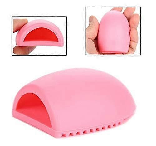 3 Pieces Makeup Brush Cleaning Egg for Cleaning Various Brushes