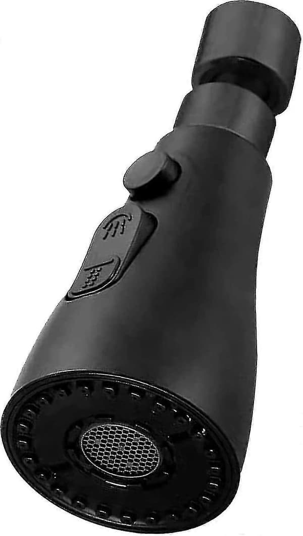 Faucet Head, Kitchen Sink Faucet Extender with 360° Swivel Spout, 3-Mode Spray Head, Faucet Nozzle, Pull-Out Setting [DB]
