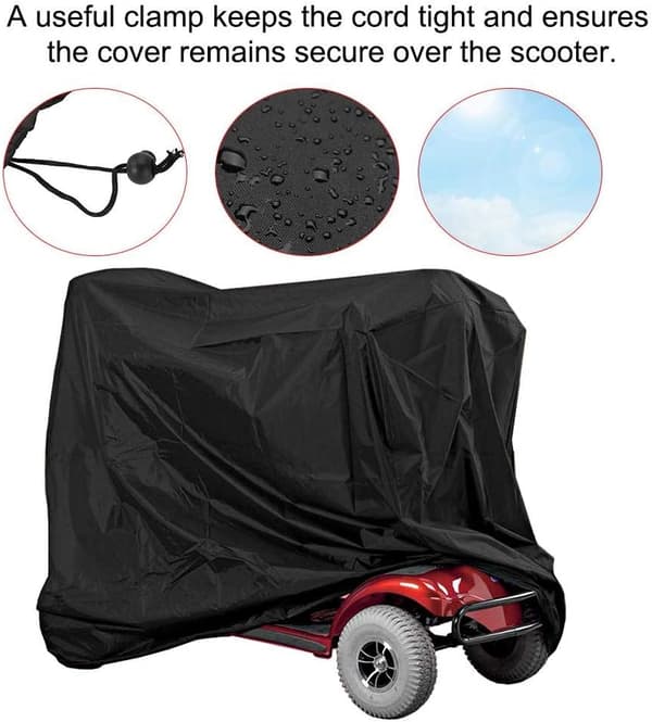 Scooterovertræk, professionelt opbevaringsovertræk til mobilitetsscooter, scooter