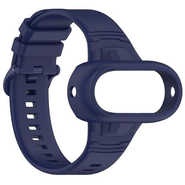 Protective Wristband for Insta360 GO 3 3S 2 Silicone Integrated Watchband Camera Frame - Dark