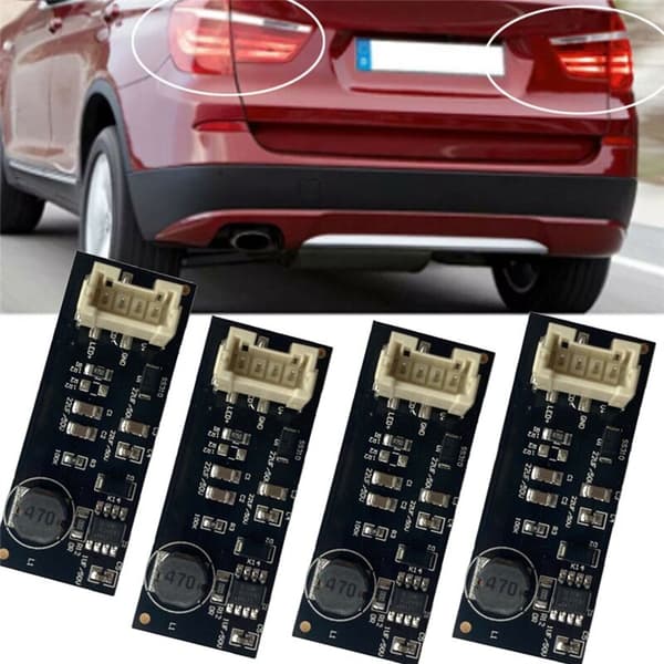 4 stk B003809.2 Bageste LED-lys reparationsudskiftningspanel til X3 F25 2010-2017 Drivmodul Lychip
