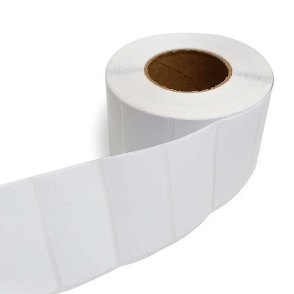 1000 self-adhesive labels white 6 x 3 cm for home office organization and storage labeling White Vit
