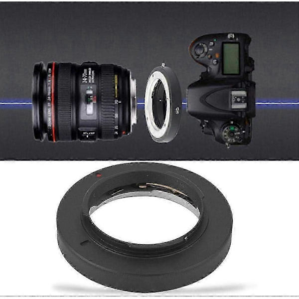 Professionel adapter til montering af Minolta MC MD objektiver på Nikon NF AI AIS DSLR kameraer