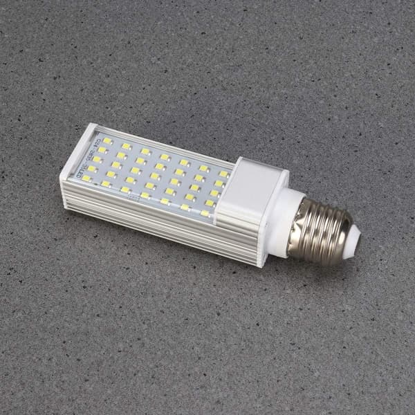 7W E27 LED-energilampa för alla akvarier och fiskboxar (vit)