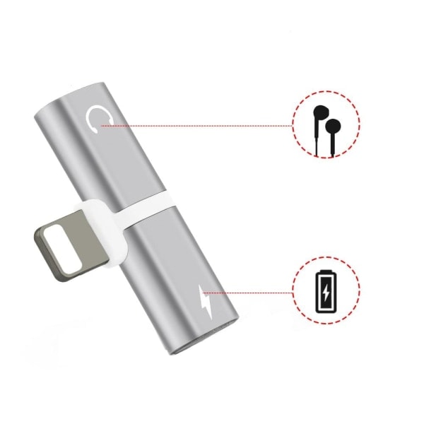 TG Lightning-adapter for iPhone - Svart