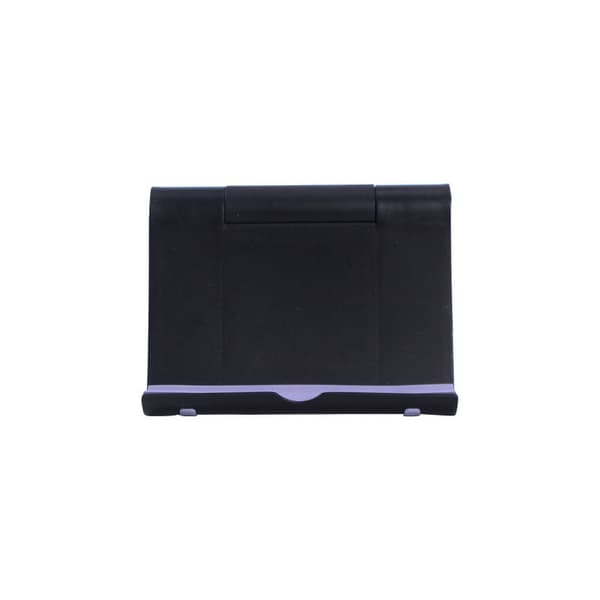 Universal Foldable Mobile Phone Holder, 1-pack, Black, Size 10x8 cm
