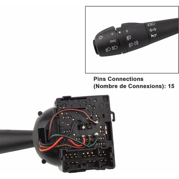 Comodo Duster Switch för Dacia Duster Dokker Sandero Lodgy Dokker Clio Logan 8201167988 Switch Column Rattkontroll Switch Blinkers 255