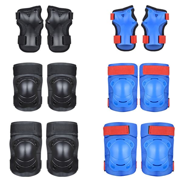 Barn/Ungdomsskydd - Knäskydd Armbågsskydd Handledsskydd Set XS [lämplig för 30-45 katter]