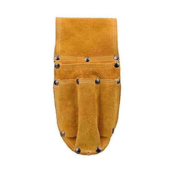 Leather Work Bag for Work Protection Climbing Operation Mechanical Operation Storage Bag Electrician Pliers