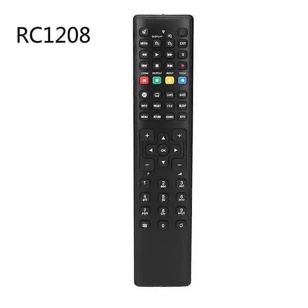 Replacement Remote Control Rc1208 for Medion Md30297 Md20255 TV Accessories