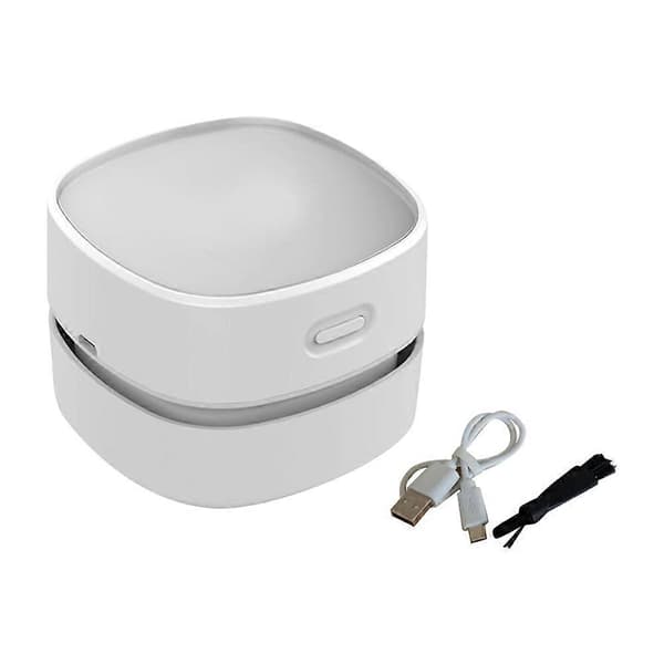 Mini Vacuum Cleaner for Desk USB Rechargeable High Suction Power Durable for Desk Drawer