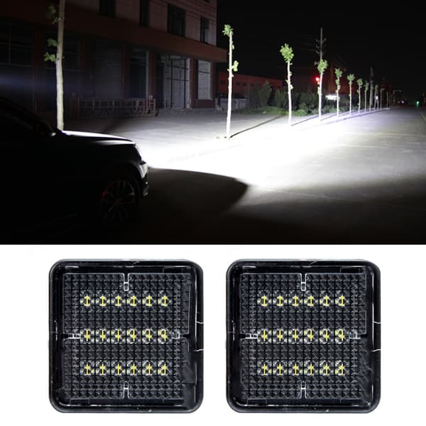 1 par 6000K 18LEDs nummerpladelys passer til Toyota Tacoma 2016-2019 DC12V