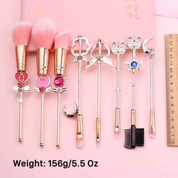Makeup Brush Set - 8-Piece Professional Cosmetic Makeup Brush Set