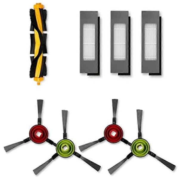 Replacement Brushes and Filters for Ecovacs Deebot, Accessory Pack for Model OZMO 920/950/T5/T8/T8 AI [DB]