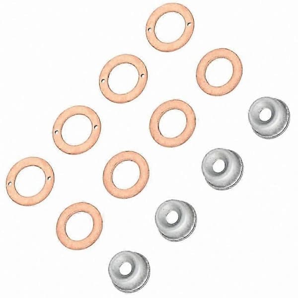 Diesel Engine Injector Seal Kit Gasket for Kubota D1105 V2203 D905 D1005 V3300 V3600 Replacement