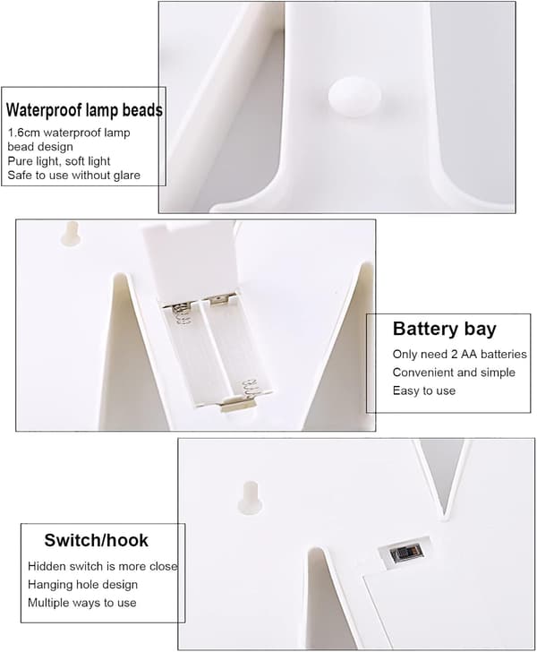 #(Nummer 2) Kreativ digital dekorativ nattlampe#