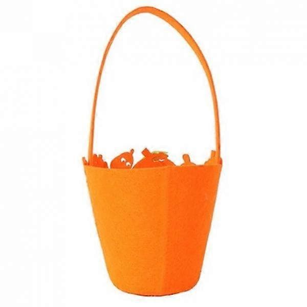 Halloween Utkavet Gresskar Gavepose Barn Godteripose Knask eller Knep