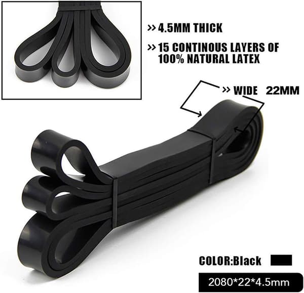 Träningsgummiband, Elastiskt Motståndsband, Bodybuilding Resi