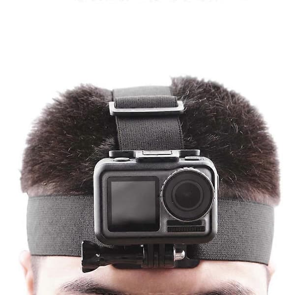 Justerbart undervands cykelsport kamera beslag hovedrem til DJI OSMO ACTION
