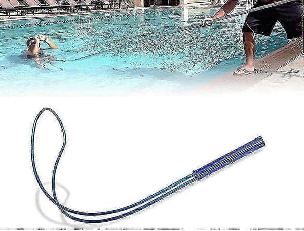 Sikkerhedskrog til pool i aluminiumslegering, livredderstang til pooludstyr