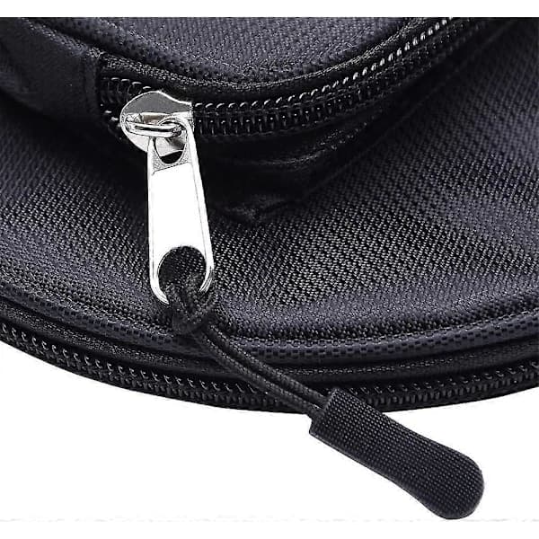 10 Pieces Zipper Pulls, Zipper Tabs, Cord Zipper Extension (Black), Removable Zipper