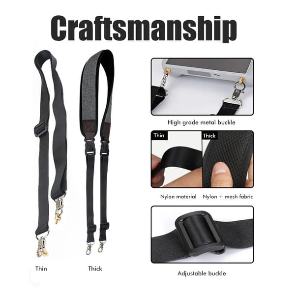 Adjustable Neck Strap for Mini 3 Pro Safe Comfortable Easy to Install Drone Accessories Thin