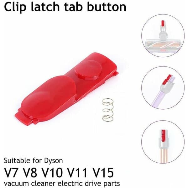 Cleaning Head Clip for Dyson V7 V8 V10 V11 V15 Vacuum Cleaners. Replacement Accessory.