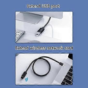 USB 3.0 A til A Forlængerkabel med Kobberkontakter USB Forlængerkabel til USB-enhed 1.5m 1.5m