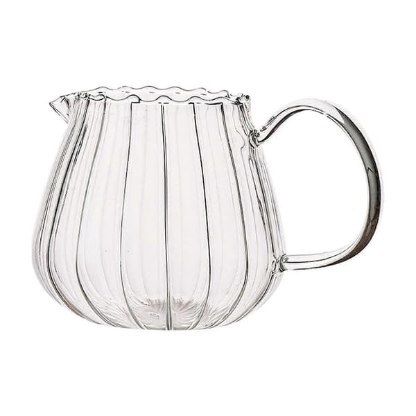 Glaskande Elegant formet kaffe mælkekande/serveringskande/kande/mælkekande til køkkenet