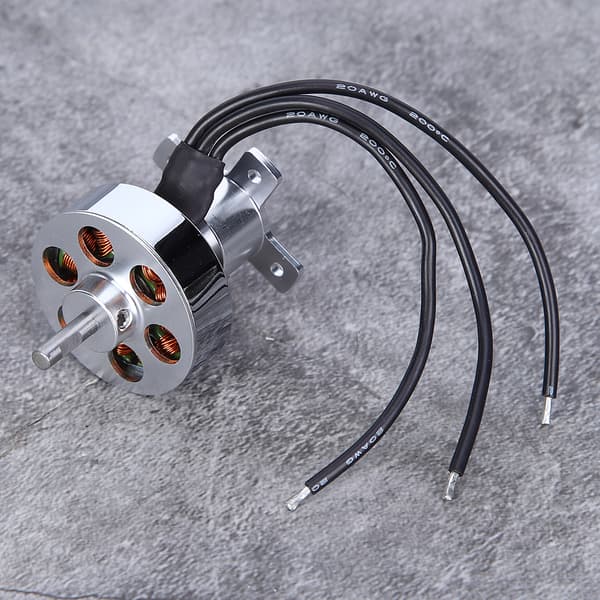 2730‑3000KV Børsteløs Motor RC Reservedele Tilbehør til RC Flyvemaskine Model med Fast Vinge