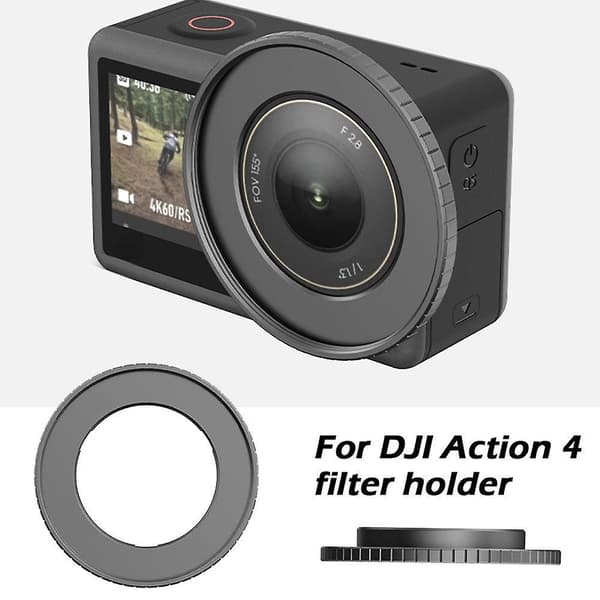 til DJI ACTION 4 Filterholder Sportskamerabeskyttelse Filterramme