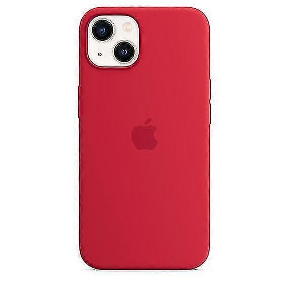 Silikonikuori Magsafella iPhone 13 Minille, punainen Red