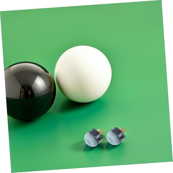 Bløde 10 mm Billard Kø-spids udskiftning skruespids Pool Snooker Kø tilbehør til professionelle og fritidsspillere -