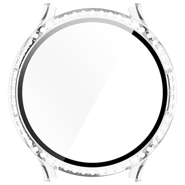 Galaxy Watch 7 40 mm Kuori Näytönsuojalla Strassi Läpinäkyvä