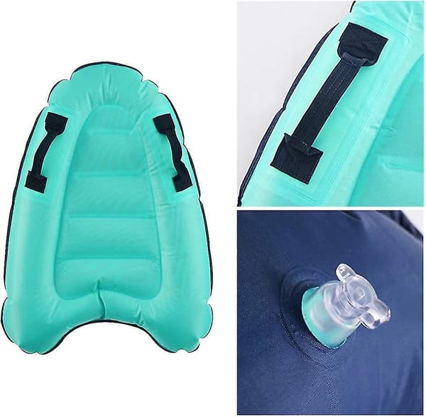 Inflatable Surfboard for Kids and Adults, Portable Surfboard with Handle, Swim Board, Foldable Floating Summer Board