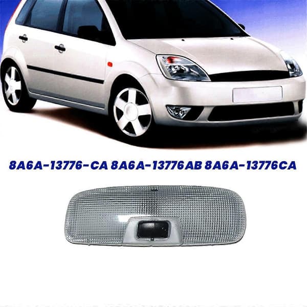 Billäsarlampe for biltak Interiør Kupollys 8A6A-13776CA for Focus Fiesta C-MAX 2004-2014 8A6A13776AB