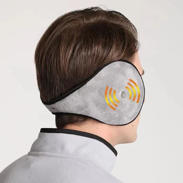 Tykke fløjlsørevarmer til mænd, perfekte til vinterridning, stilfulde ørebeskyttere til studerende. [DB] Vinterørevarmer Winter Earmuffs