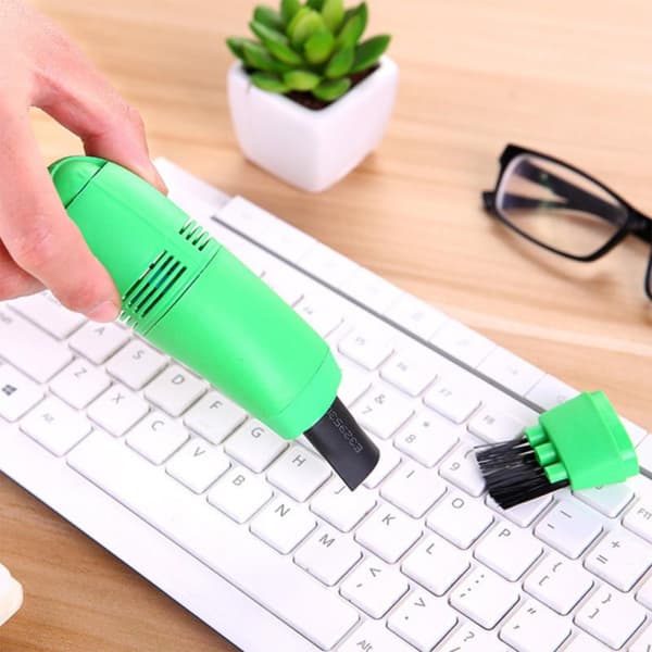 3-delt USB-tastaturrenser, minirenser, støvfjerner, bærbar computer