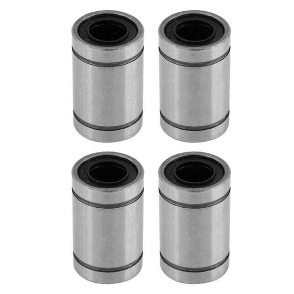 10 stk LM8UU 8mm Lineær Bevægelse Kugleleje Bøsning til 8mm Stang 3D-printer CNC-dele