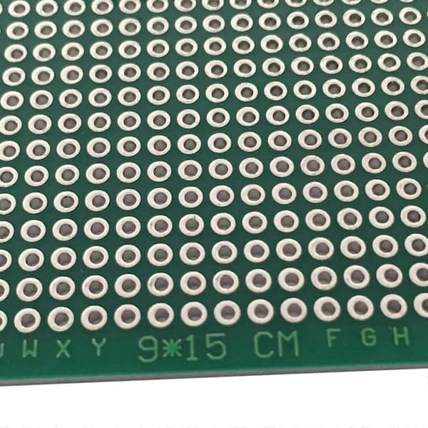 5 stk/sett Dobbeltsidig Prototyp PCB Universelt Kretskort 9x15cm for Lodding Elektronisk Tilbehør