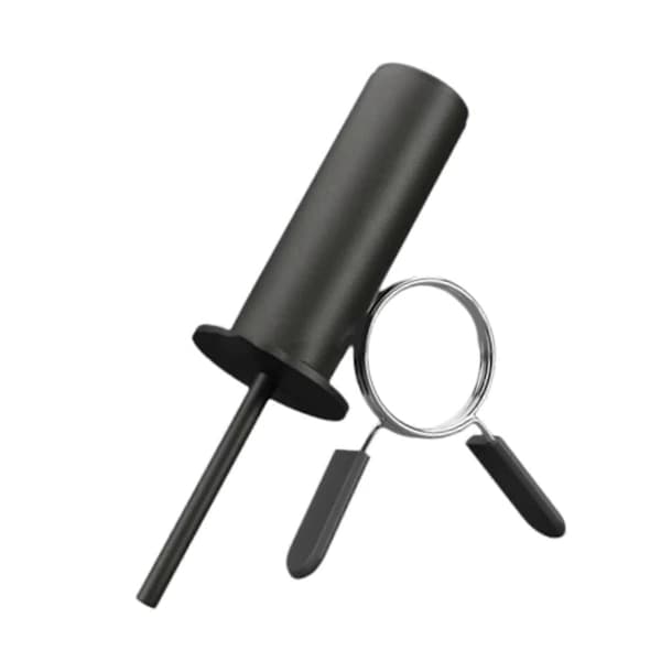 Weight Stack Pin Weightlifting Heavy Duty Workout Weight Stack Extender Pin Style A Black and Silver Style C