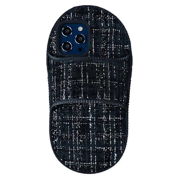 Etui til iPhone 13 Pro Max 6,7 tommer, tøffel-lignende TPU-etui med stander