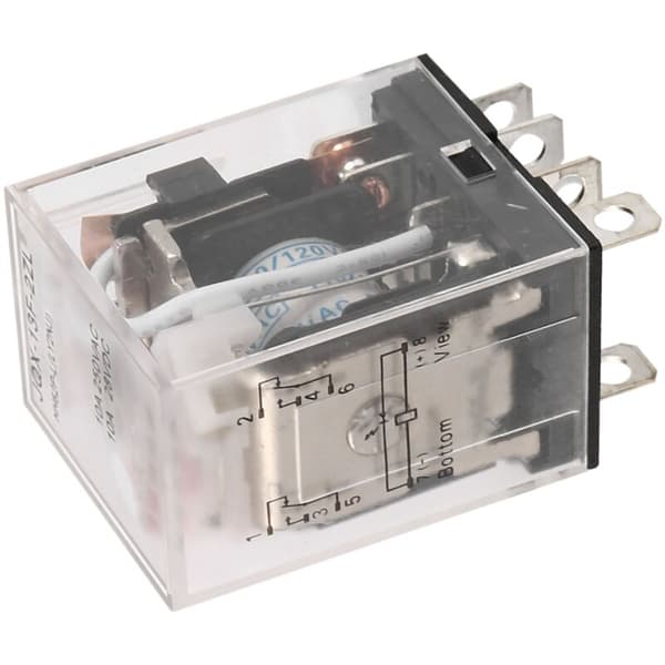JQX-13FL AC 110V spole DPDT 8-benet elektromagnetisk relæ