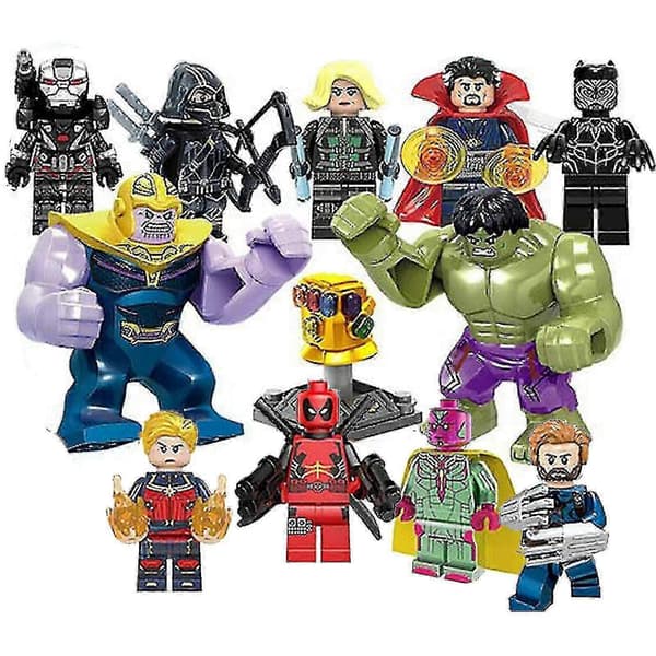 32 st Marvel Avengers Superhero Comic Minifigurer Dc Minifigur Present Till Barn (FMY)
