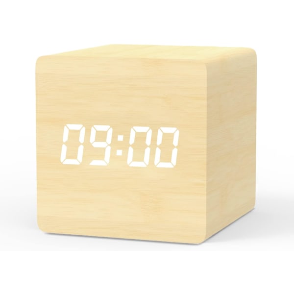 1st digital väckarklocka, mini sängklocka med intuitiv