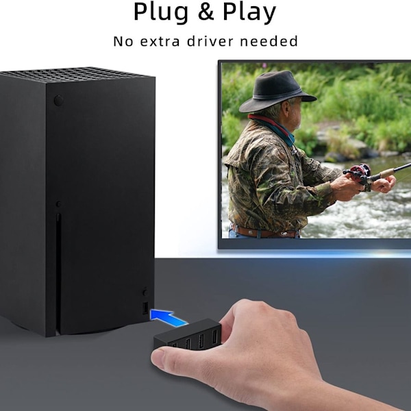 USB HUB Splitter Host USB-utvider FOR XBOX XSS FOR XBO for xbox XSS for xbox XSS