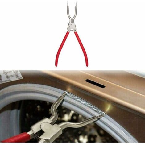 CHOYCLIT Spring Removal Tool for LG and Samsung Washing Machines (Red)[DB] Red Red