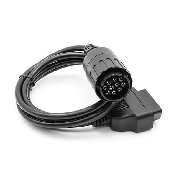 For ICOM D Cable Motorcycles 10-Pin Diagnostic Cable for 10-Pin Adapter to 16-Pin OBD2 Scanner Extension Cable