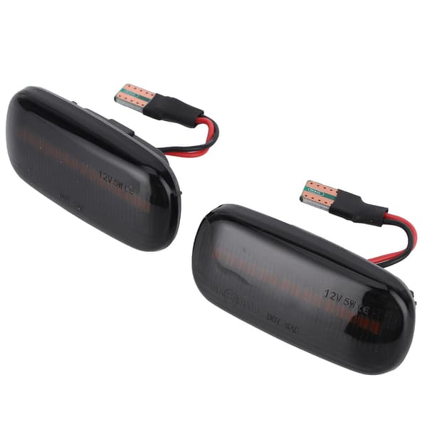 2 stk. LED sidemarkeringslys bilskærm blinklys signallampe til A3 A4 A6 8P 8E 4F [DB]